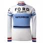 Preview: Jersey - Jacques Anquetil 1965 Ford France - Langarm - Magliamo (100% Merinowolle)