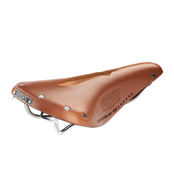 Brooks B17 Carved - Honey