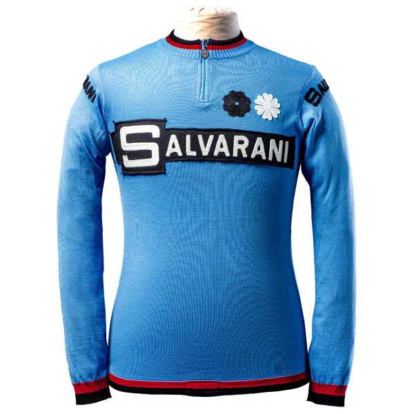 Jersey Salvarani Team 1967 Cycling Jersey Magliamo 100 Merinowolle