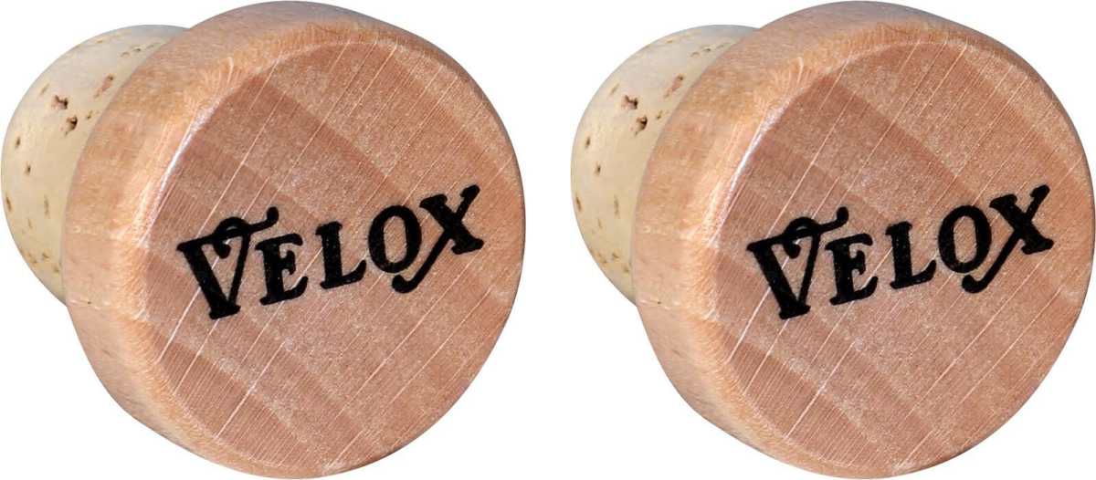 Lenkerenden VINTAGE Holz/Kork (1Paar) Velox