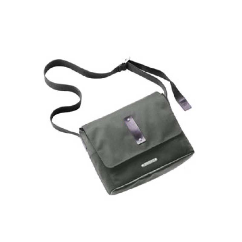 BROOKS Euston Shoulder Bag Medium - grey