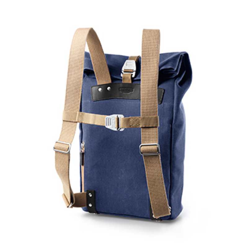 BROOKS Pickwick Canvas Backpack Small - dark blue/black