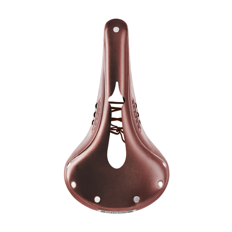 BROOKS B17 Narrow Carved - brown