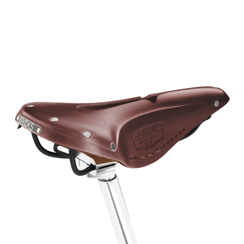 BROOKS B17 Narrow Carved - brown