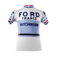 Jersey - Jacques Anquetil 1965 Ford France - Magliamo (100% Merinowolle)