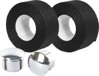 Lenkerband Textil Tressostar 90 Velox (1 Paar) schwarz